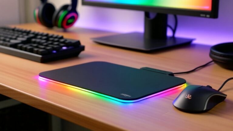 compact rgb mouse pad
