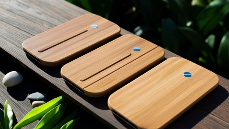 eco friendly bamboo charger options