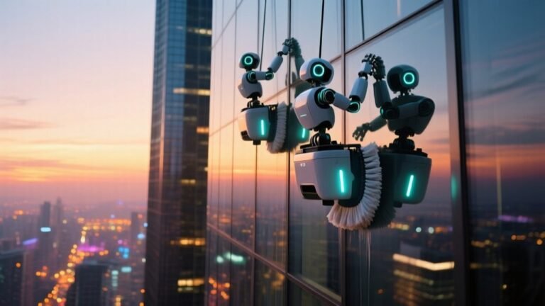 high rise window cleaning robots