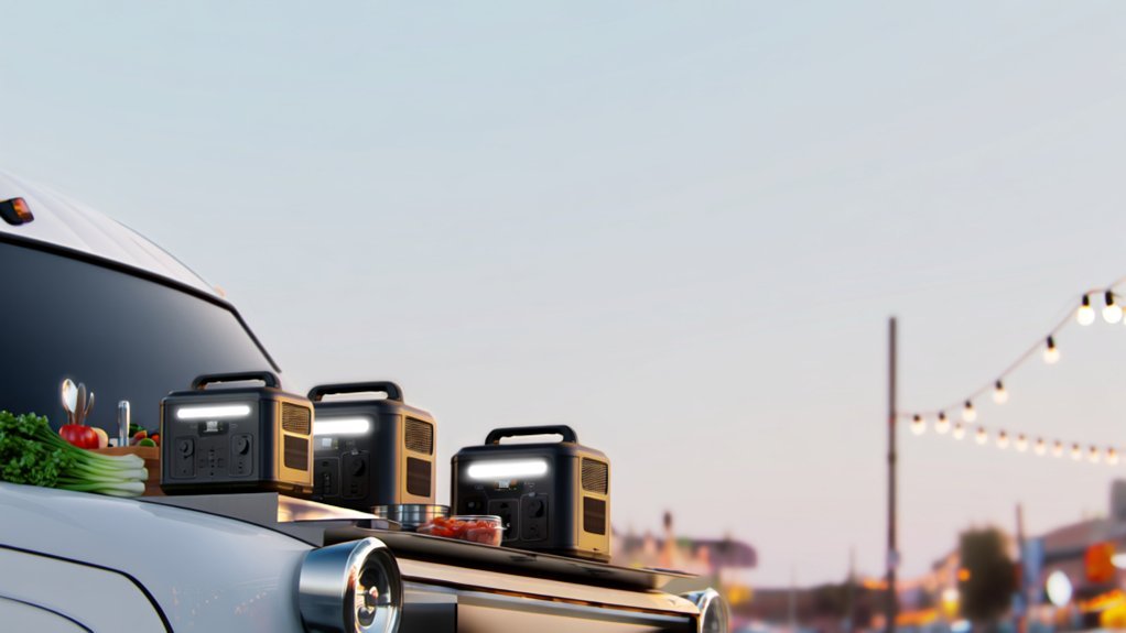 top food truck power stations