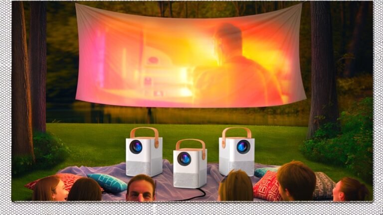 top portable outdoor projectors