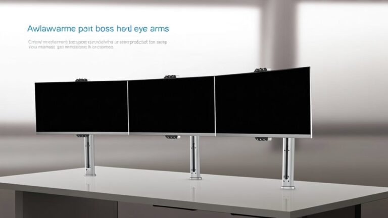 ultrawide monitor arm stability